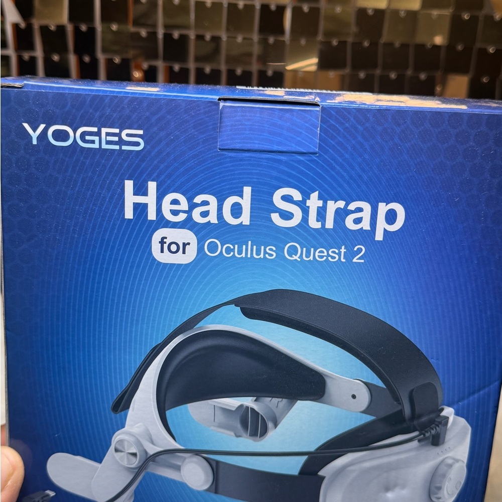 Black and White Head Strap for Oculus Quest 2